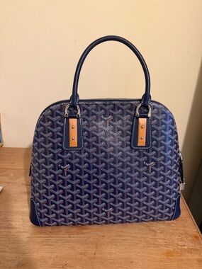 Goyard Vendôme PM Bag Navy